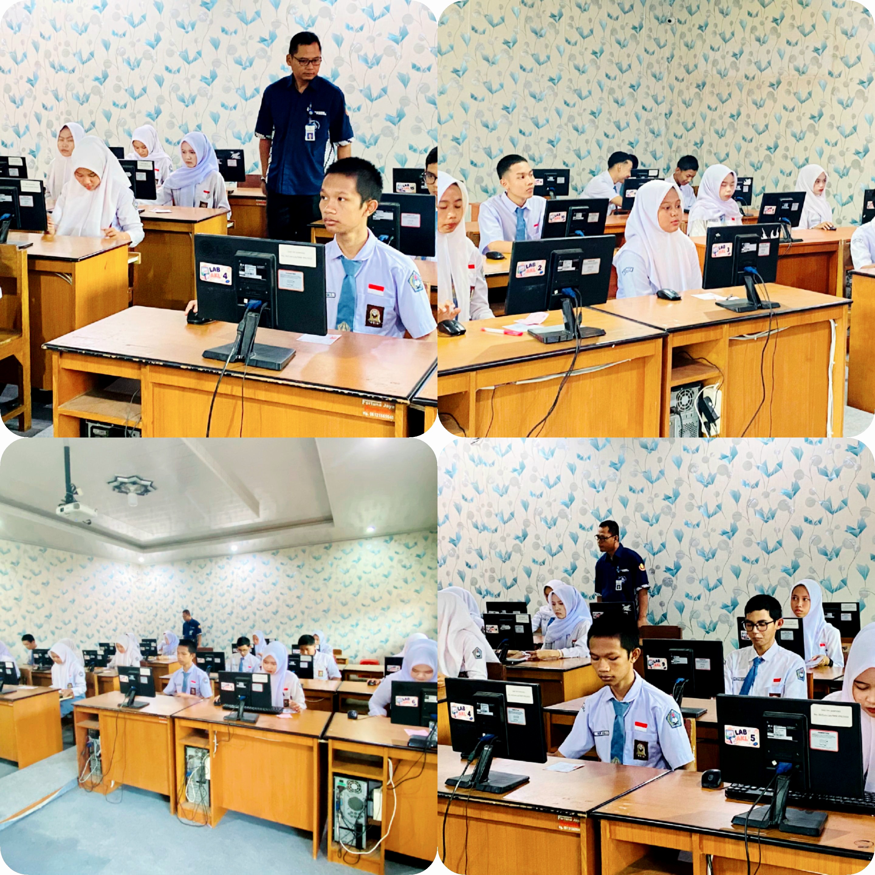 Pelaksanaan TKA hari pertama